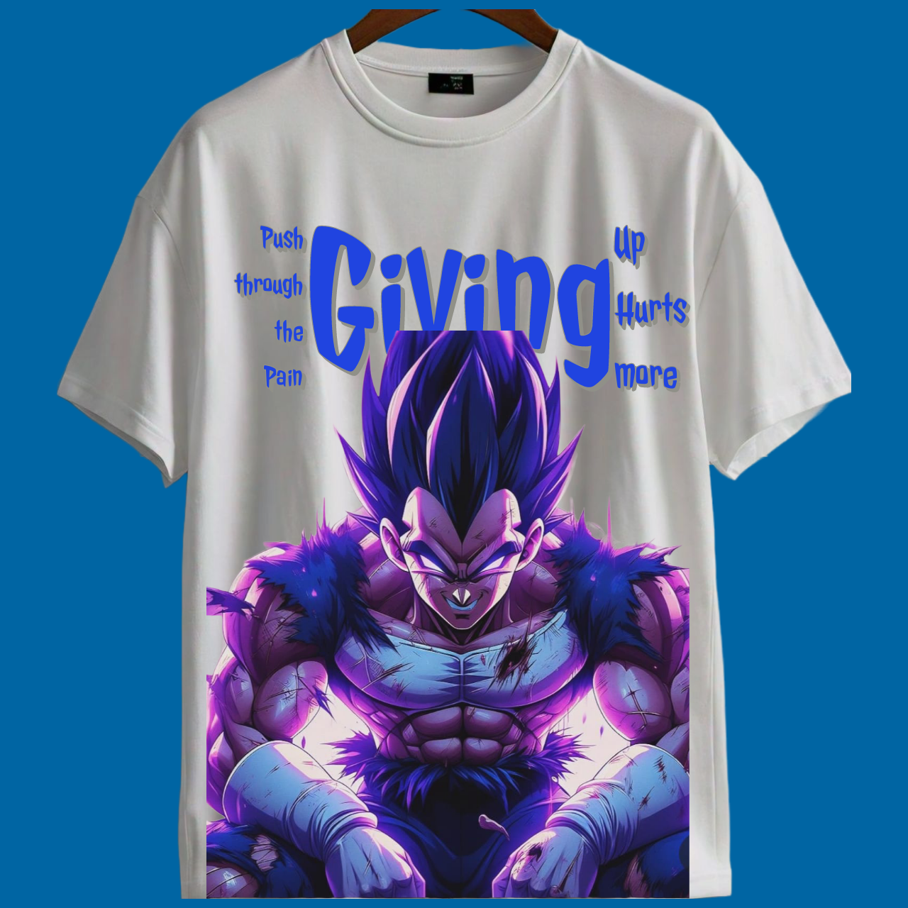 Vageta Oversized Tshirt ( Dragon ball z 🐉)