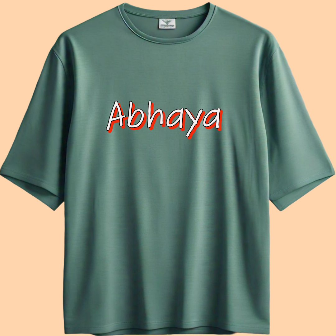 Abhaya oversized Tshirt